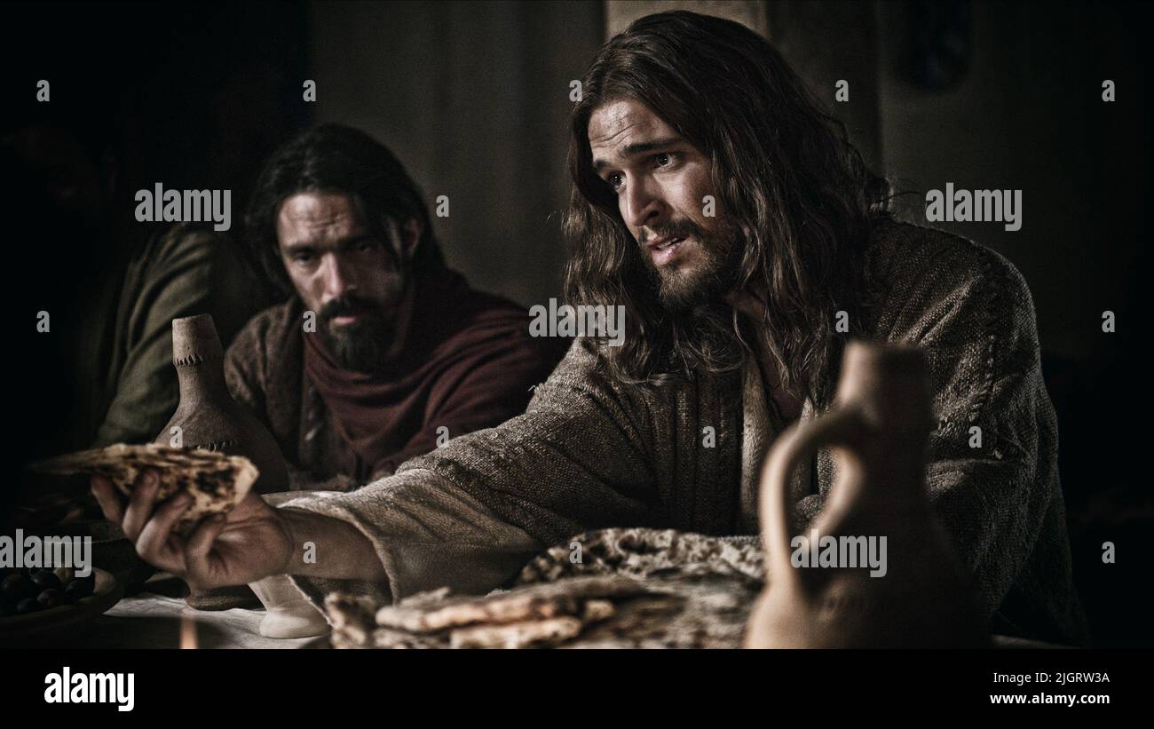 SEBASTIAN KNAPP, DIOGO MORGADO, die Bibel, 2013 Stockfoto