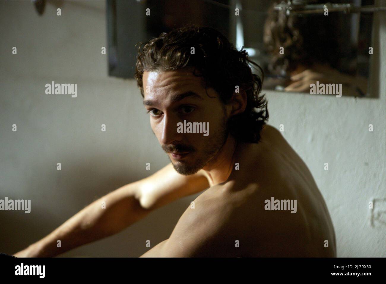 SHIA LABEOUF, DER NOTWENDIGE TOD VON CHARLIE LANDSMANN, 2013 Stockfoto