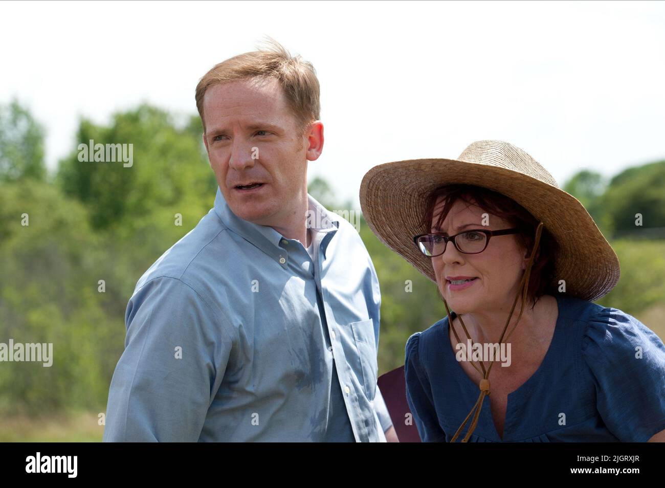MARC EVAN JACKSON, Megan Mullally, die Könige von SOMMER 2013 Stockfoto