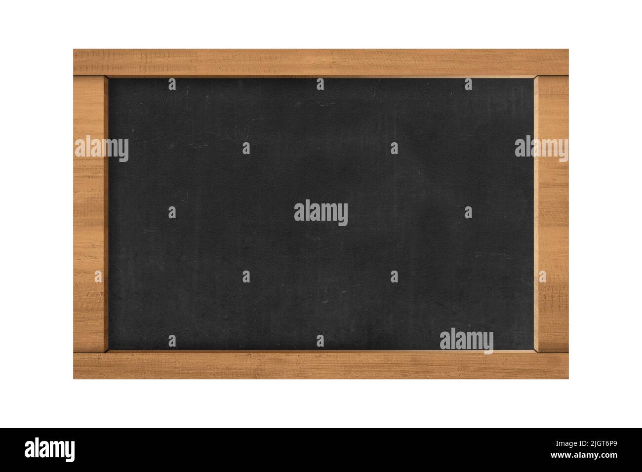 Kleine Tafel isoliert auf weißem Hintergrund Stockfoto