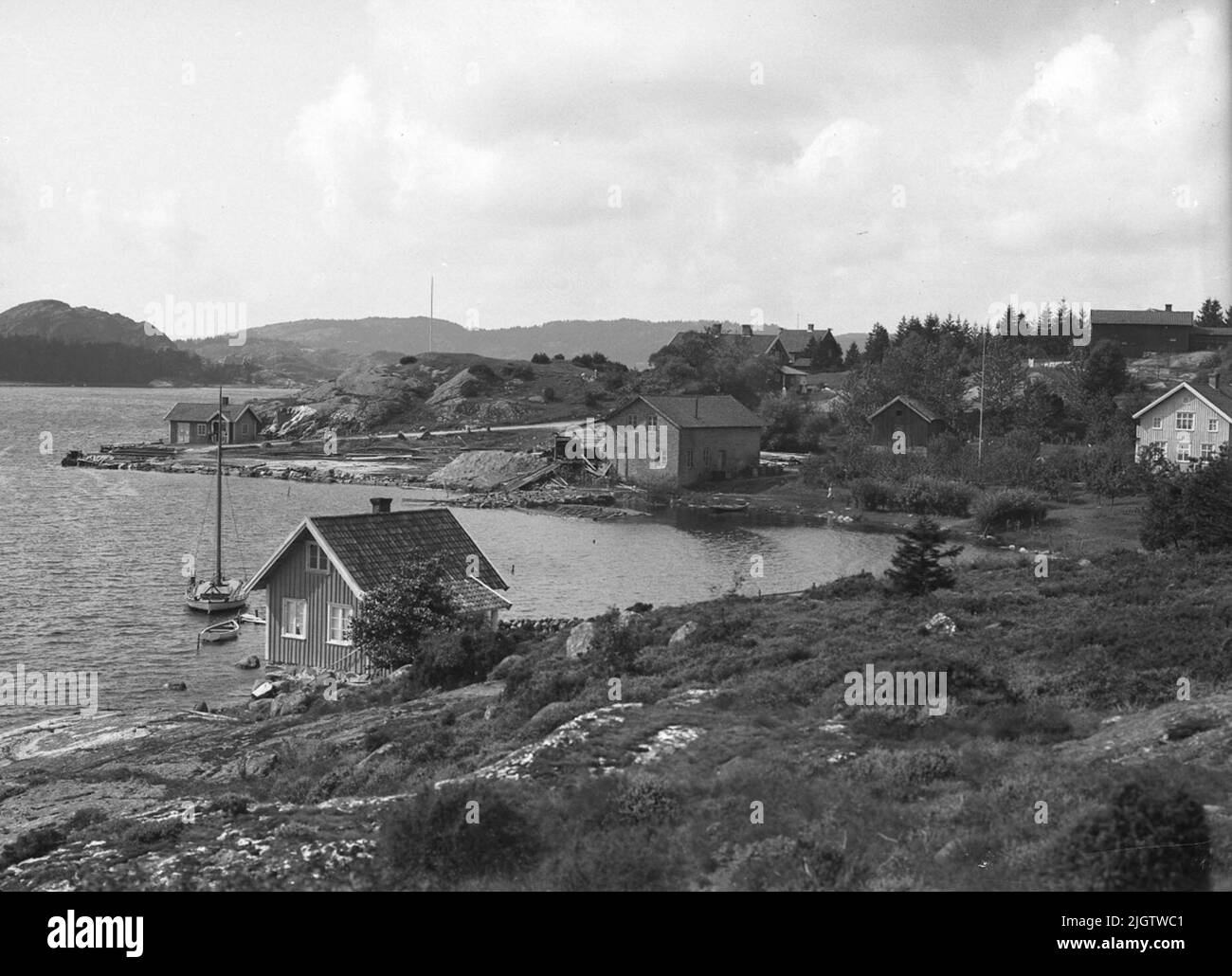 Laut den Notizen des Fotografen: 'Gemeinde Högås'. :: Stockfoto