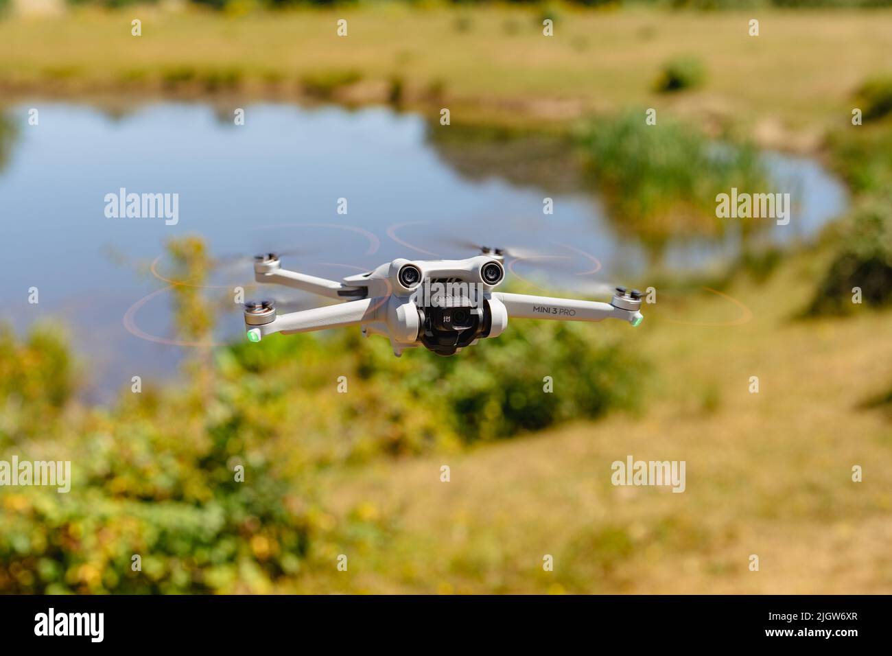 DJI Mini 3 Pro Drone Sub 249g Klasse Stockfoto