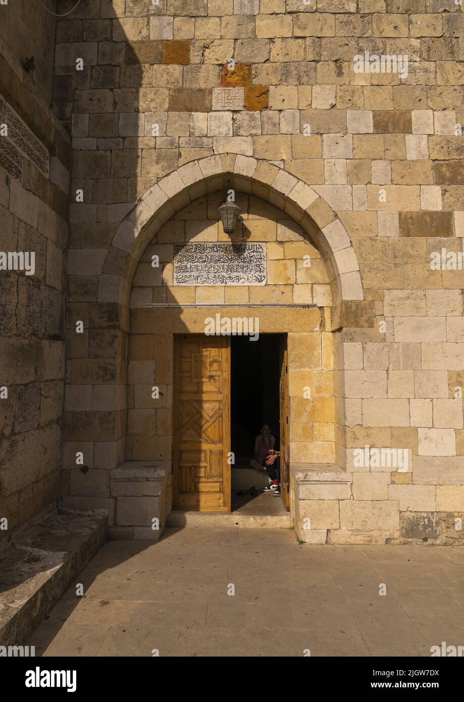 Fakhreddine-Moschee erste Moschee, die im Libanon, im Libanon, in Deir el Qamar, im Libanon gebaut wird Stockfoto