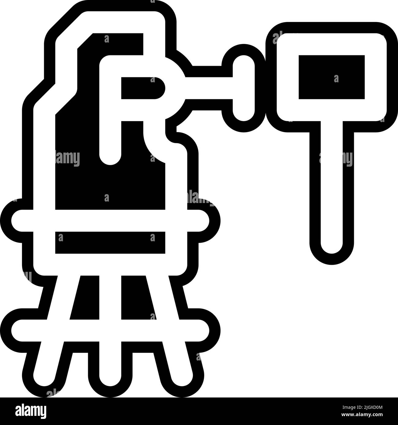 Bildende Kunst Skulptur Ikone . Stock Vektor