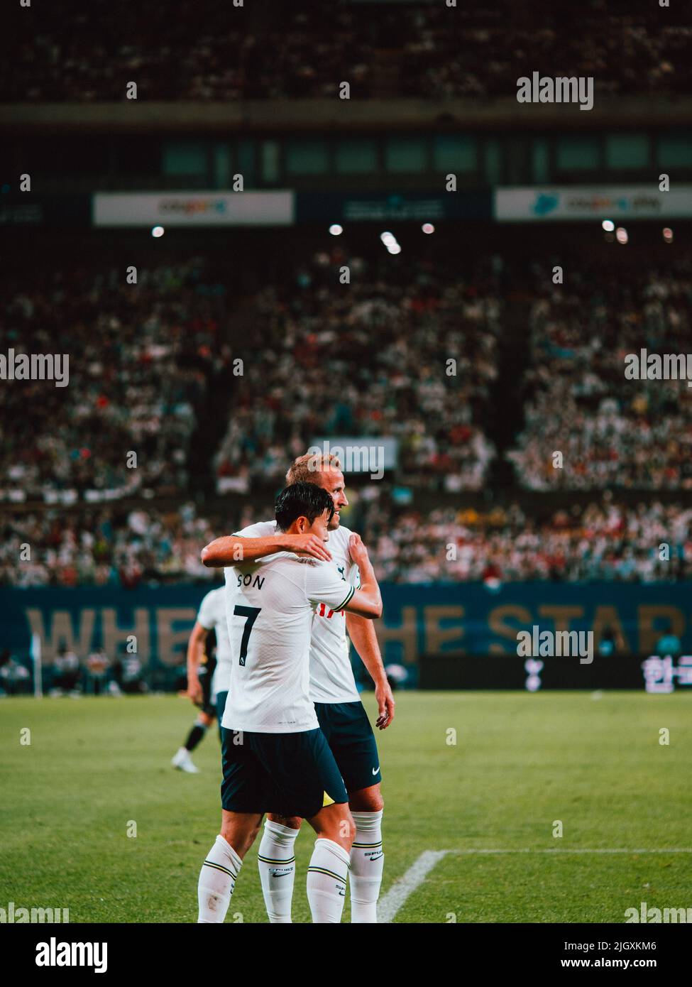 Tottenham Hotspur gegen Team K League Stockfoto