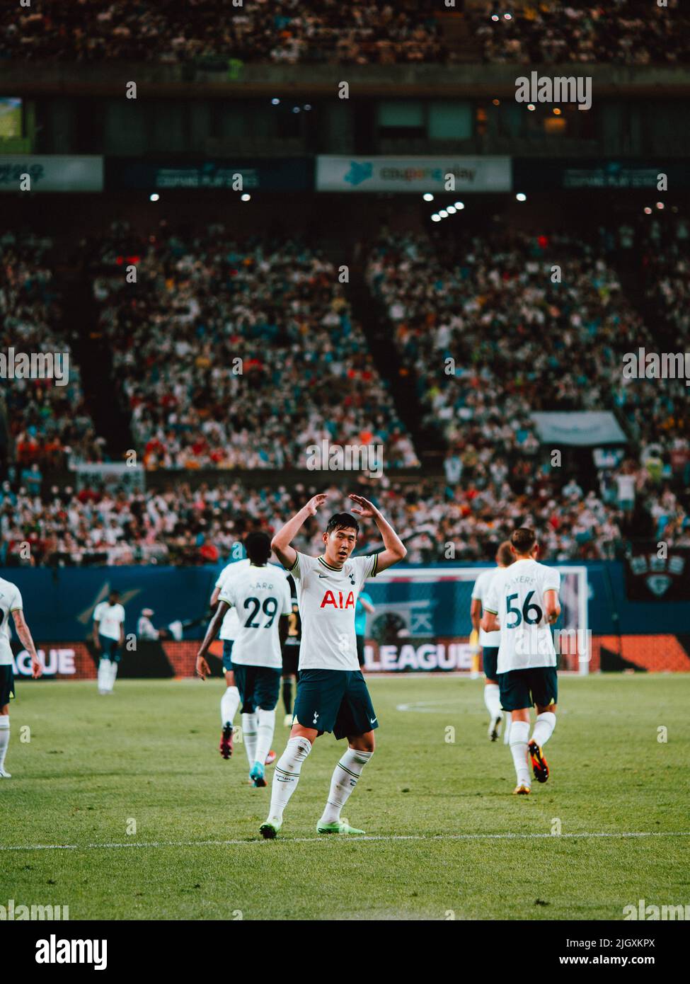 Tottenham Hotspur gegen Team K League Stockfoto