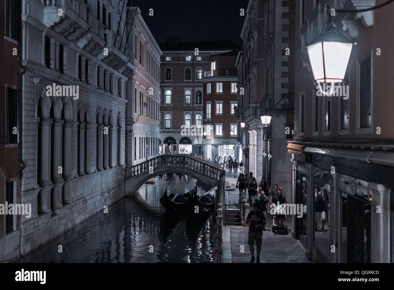 Landschaft von Venedig Stockfoto