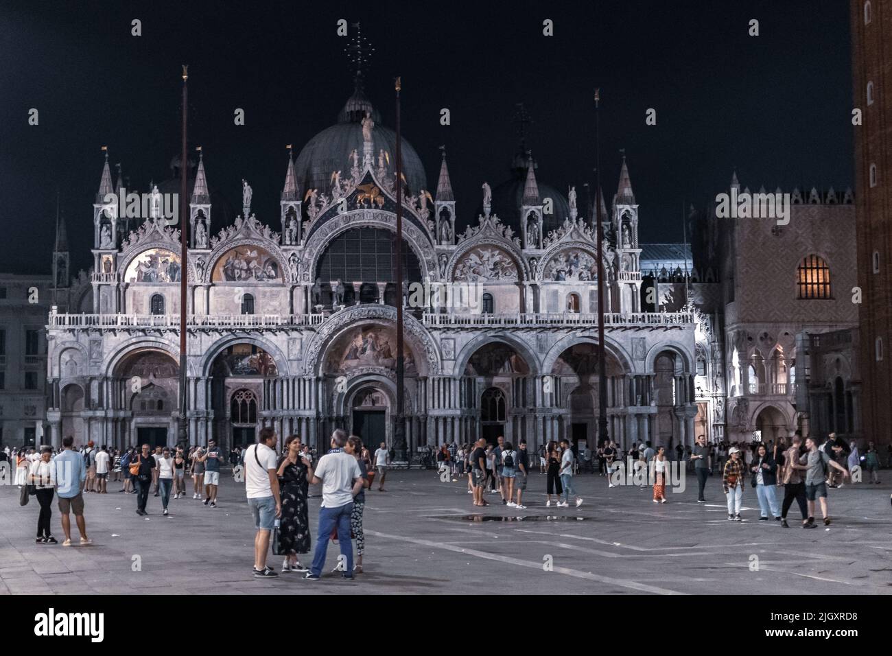 San Marco Venezia Stockfoto