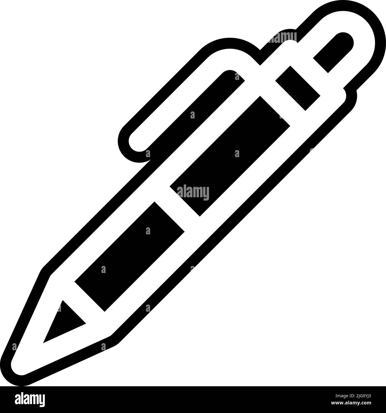 Merchandising-Stift-Symbol . Stock Vektor