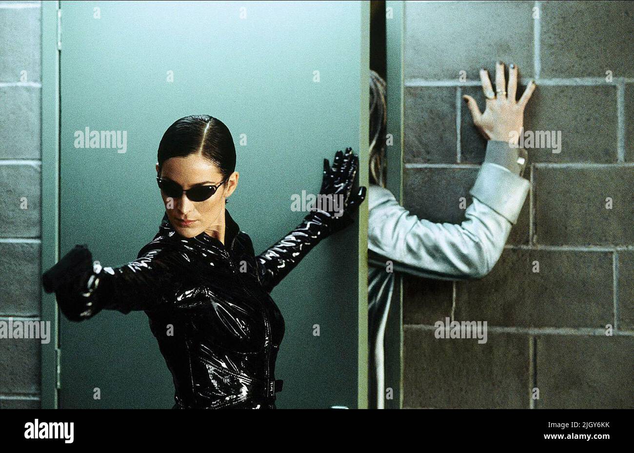 CARRIE-ANNE MOSS, DIE MATRIX RELOADED, 2003 Stockfoto