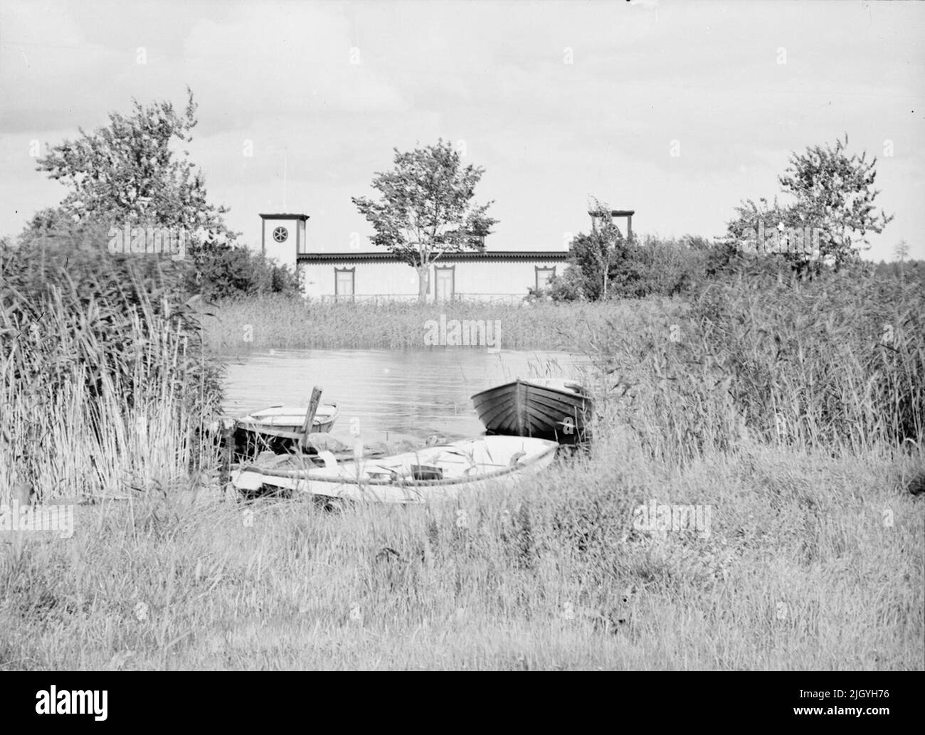 Kallbadhuset, Östhammar, Uppland. Kallbadhuset, Östhammar, Uppland Stockfoto