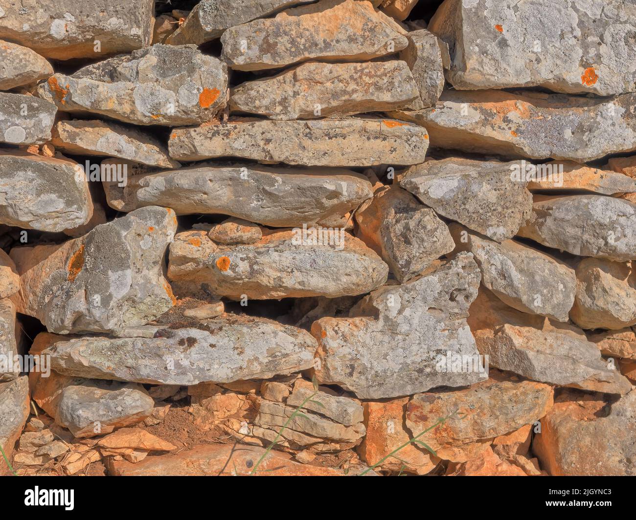 Trockenbau im Herzen von Dalmatien, Kroatien Stockfoto