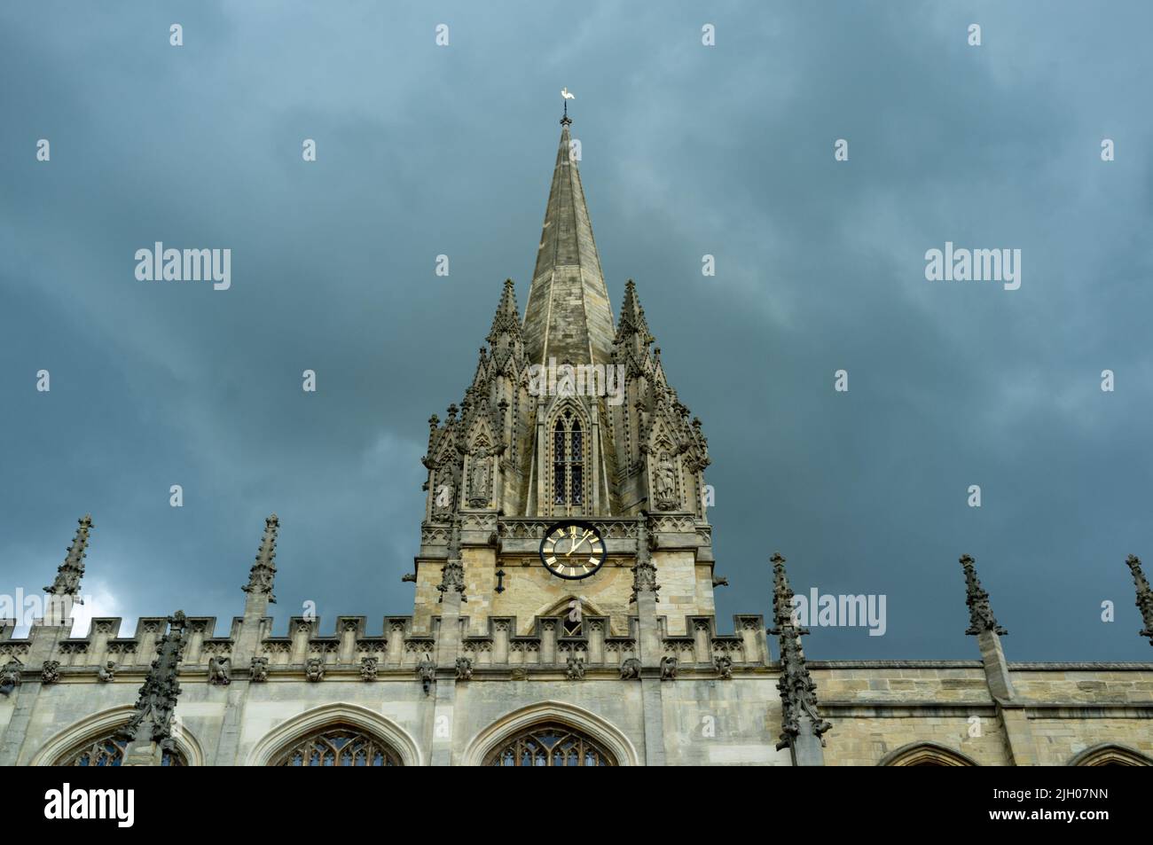 University Church of St Mary the Virgin, Oxford, Großbritannien 2022 Stockfoto