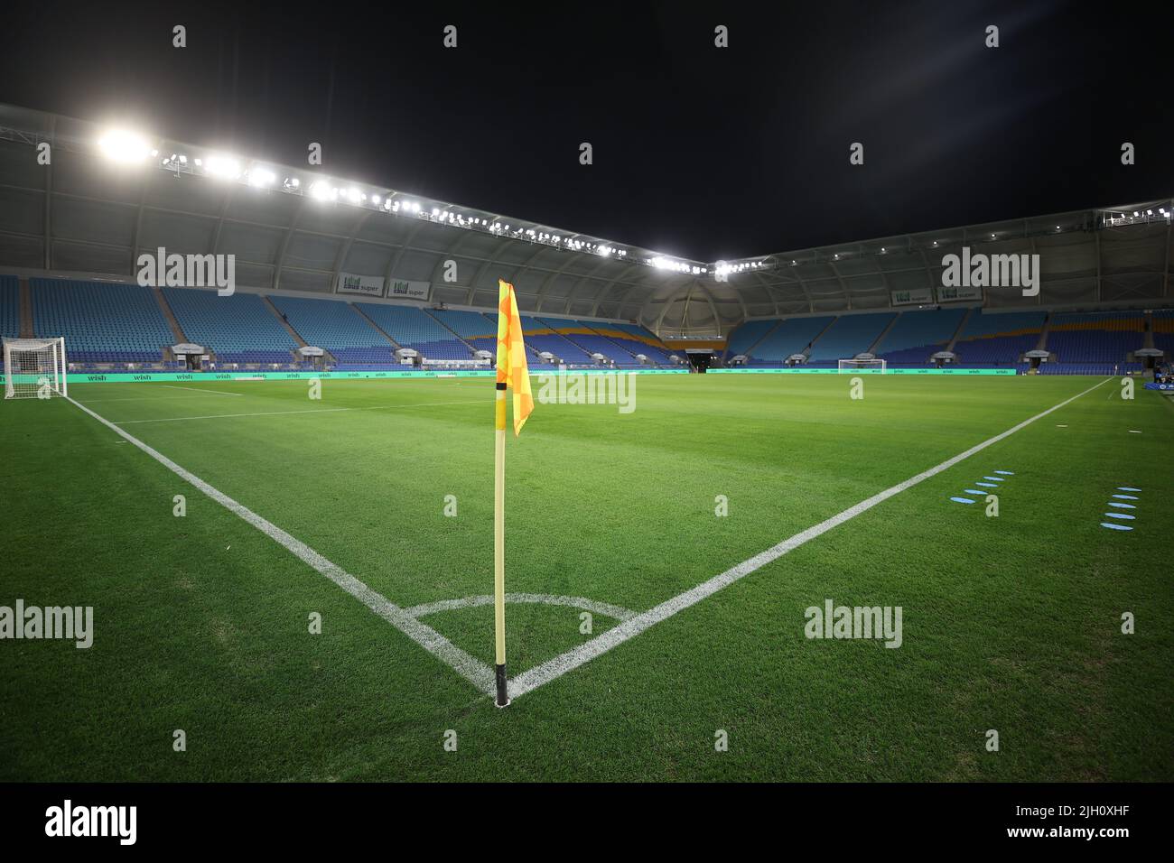 Robina, Australien. 12.. Juni 2022. Ein allgemeiner Blick vom Cbus Super Stadium ist in Robina, Australien am 6/12/2022 zu sehen. (Foto von Patrick Hoelscher/News Images/Sipa USA) Quelle: SIPA USA/Alamy Live News Stockfoto