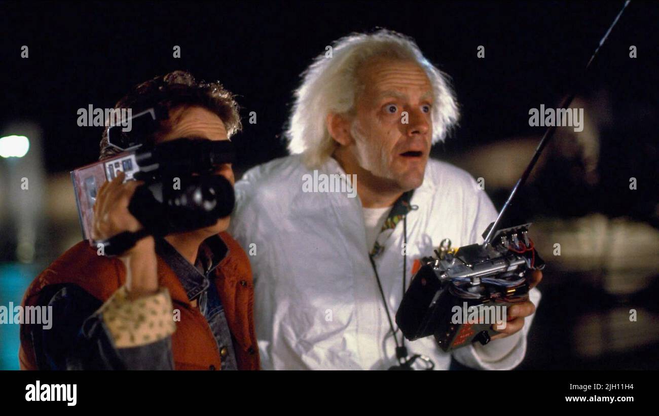 FOX, LLOYD, ZURÜCK IN DIE ZUKUNFT, 1985 Stockfoto