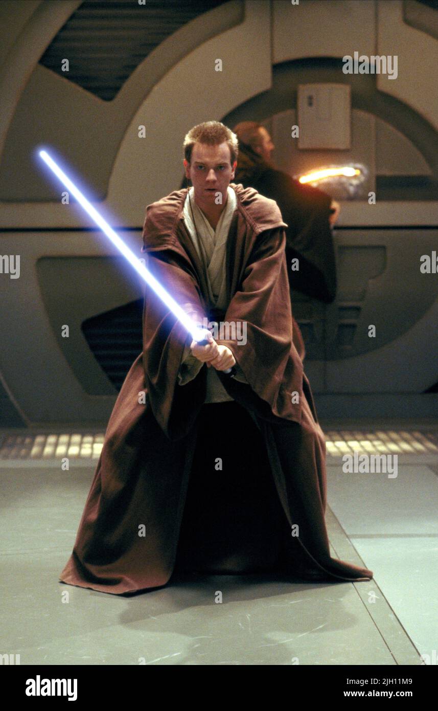 EWAN MCGREGOR, Star Wars: Episode I - Die Dunkle Bedrohung, 1999 Stockfoto