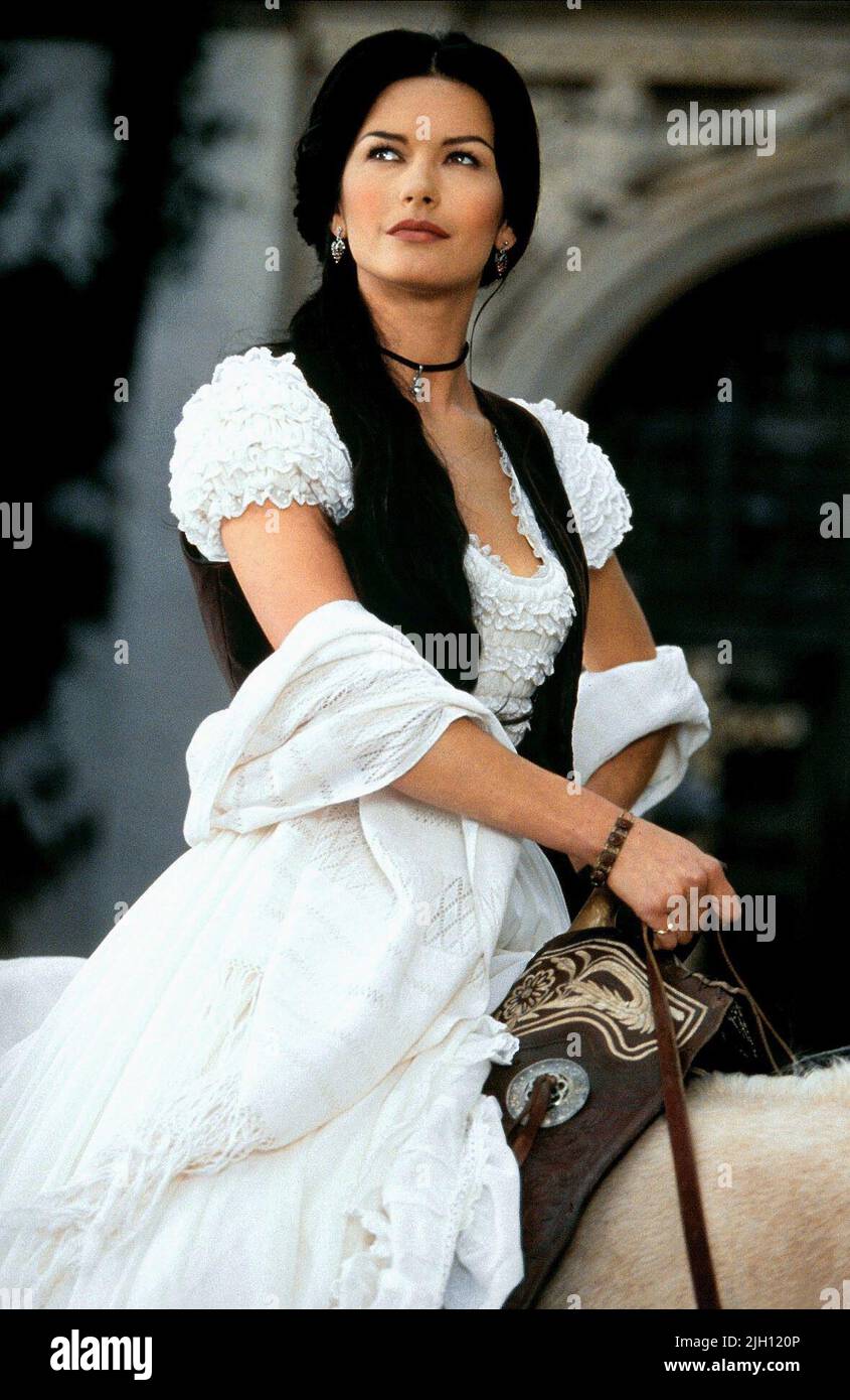 CATHERINE ZETA - JONES, DIE MASKE DES ZORRO, 1998 Stockfoto
