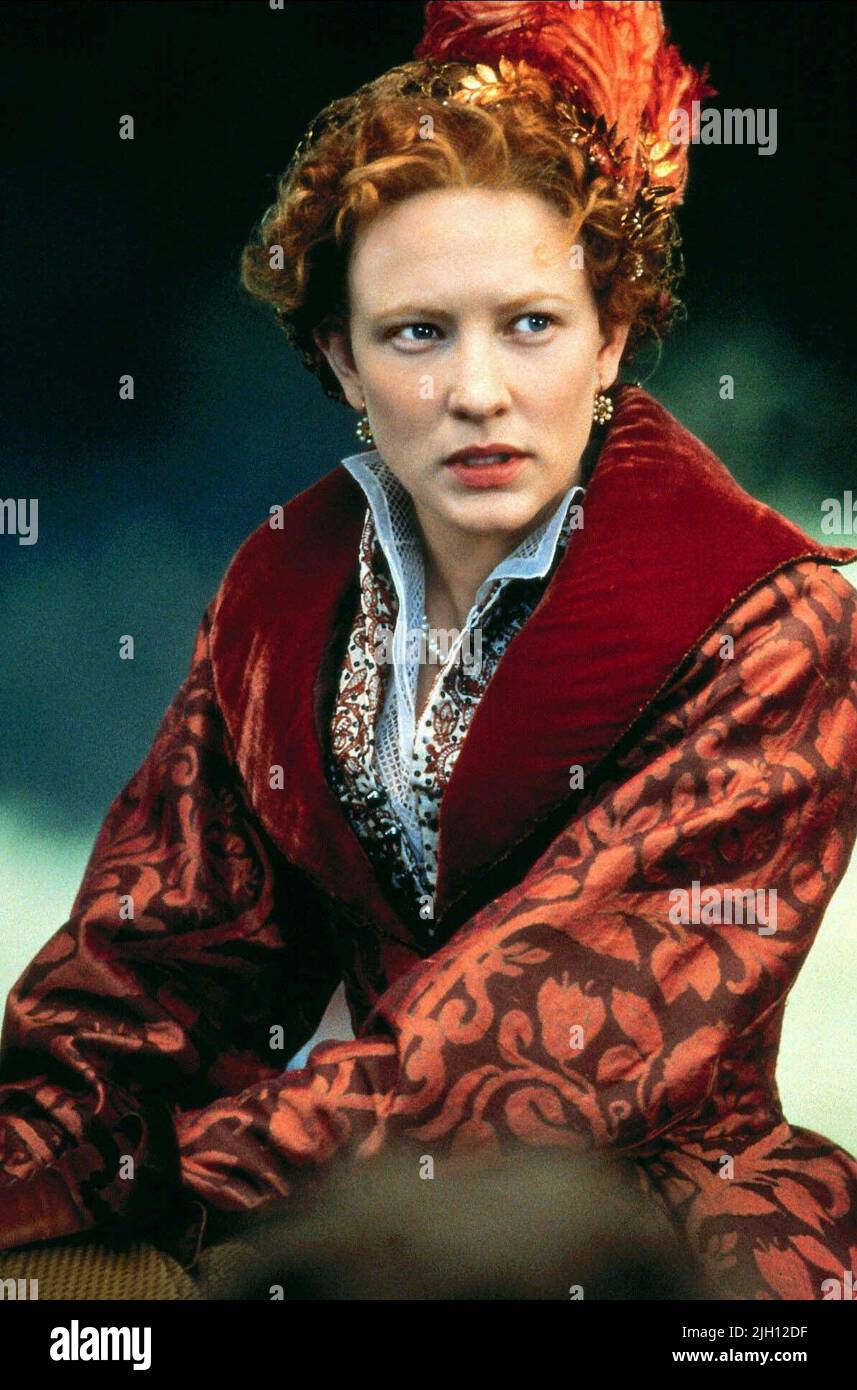 CATE BLANCHETT, Elizabeth, 1998 Stockfoto