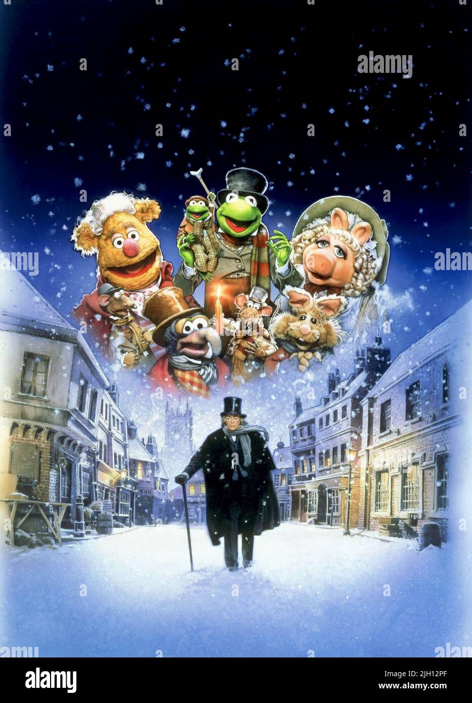 BEAR,GONZO,FROSCH,RIZZO,PIGGY,CAINE, THE MUPPET CHRISTMAS CAROL, 1992 Stockfoto