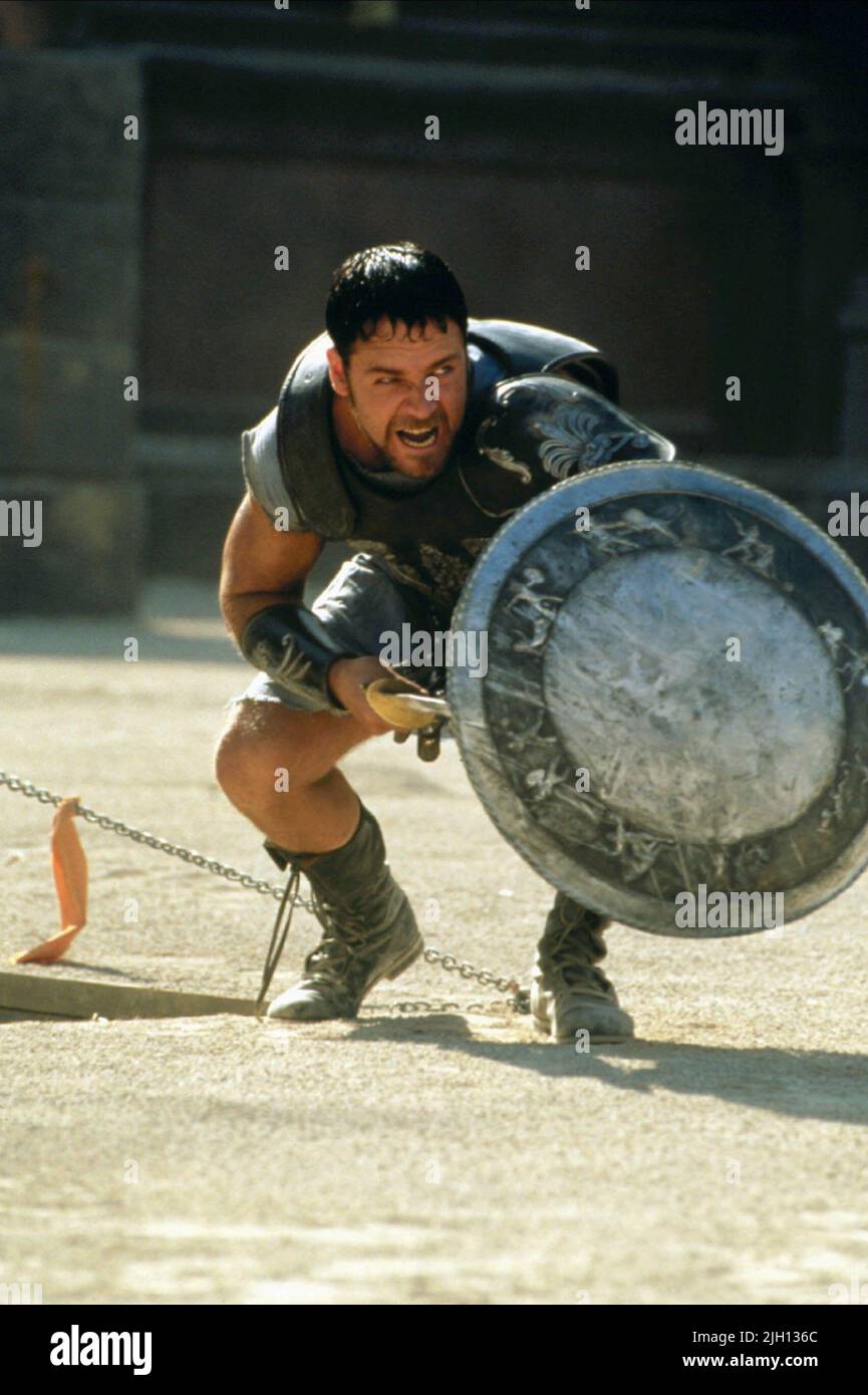 RUSSELL CROWE, Gladiator, 2000 Stockfoto