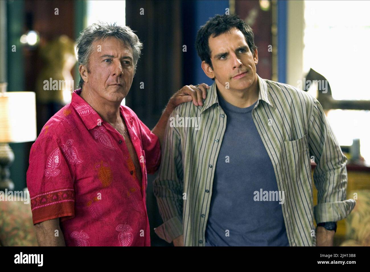 HOFFMAN, STILLER, ERFÜLLEN DIE FOCKERS, 2004 Stockfoto