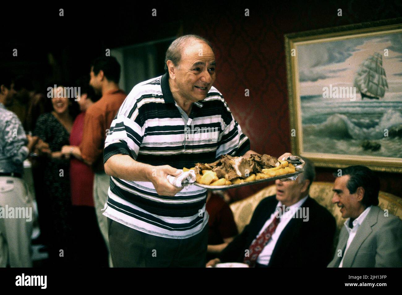 MICHAEL CONSTANTINE, My Big Fat Greek Wedding, 2002 Stockfoto