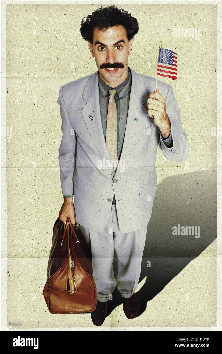 SACHA BARON COHEN, BORAT: CULTURAL LEARNINGS OF AMERICA FÜR PROFITIEREN GLORREICHEN NATION VON KASACHSTAN, 2006 Stockfoto