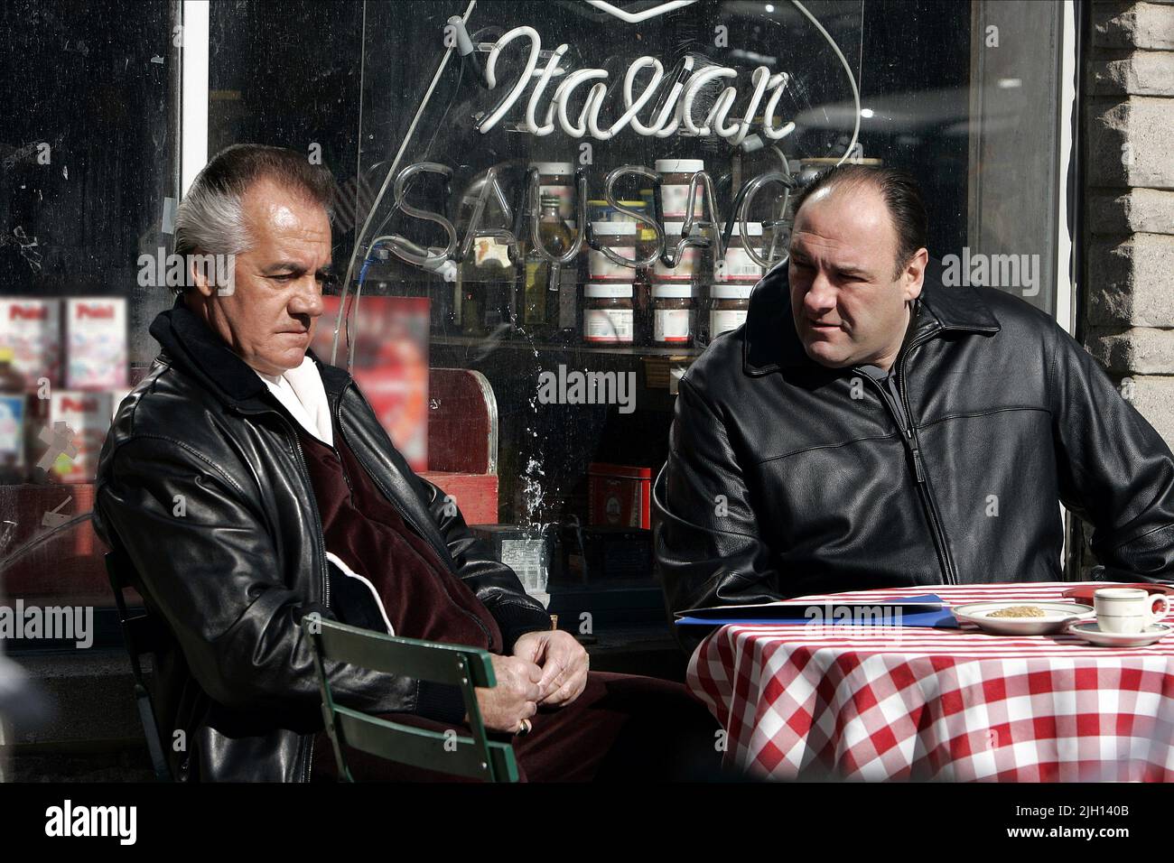 SIRICO,GANDOLFINI, DIE SOPRANE : SAISON 6, 2006 Stockfoto