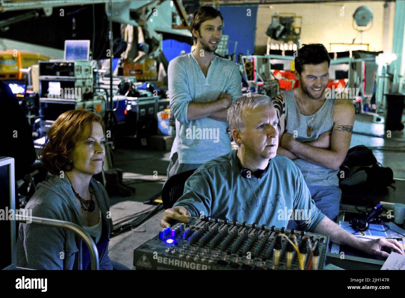 WEAVER, MOORE, CAMERON, WORTHINGTON, AVATAR, 2009 Stockfoto