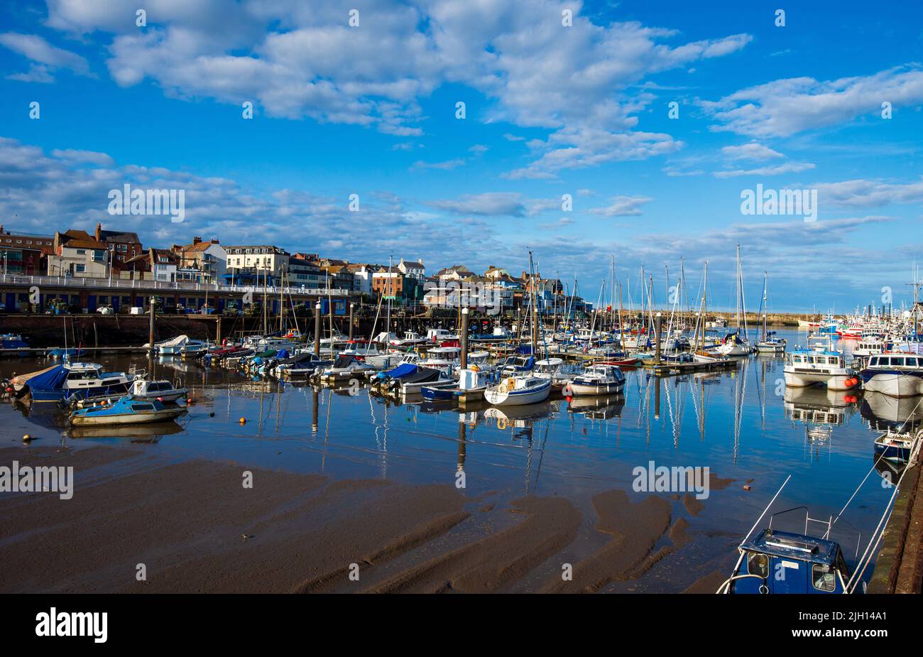 Der Hafen Bridlington, East Yorkshire, England Stockfoto
