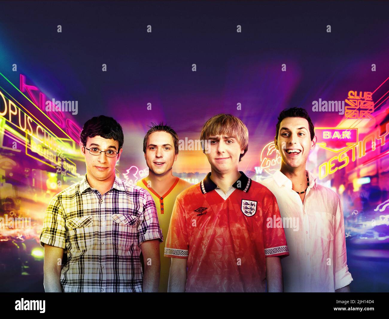 Vogel, Thomas, BUCKLEY, Harrison, die INBETWEENERS FILM, 2011 Stockfoto