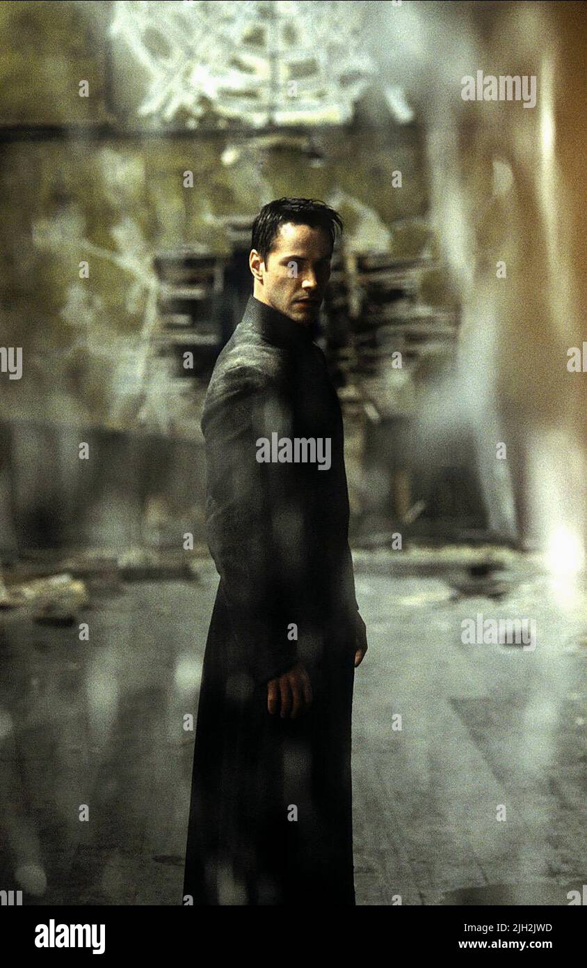 KEANU REEVES, DER MATRIX REVOLUTIONS 2003 Stockfoto