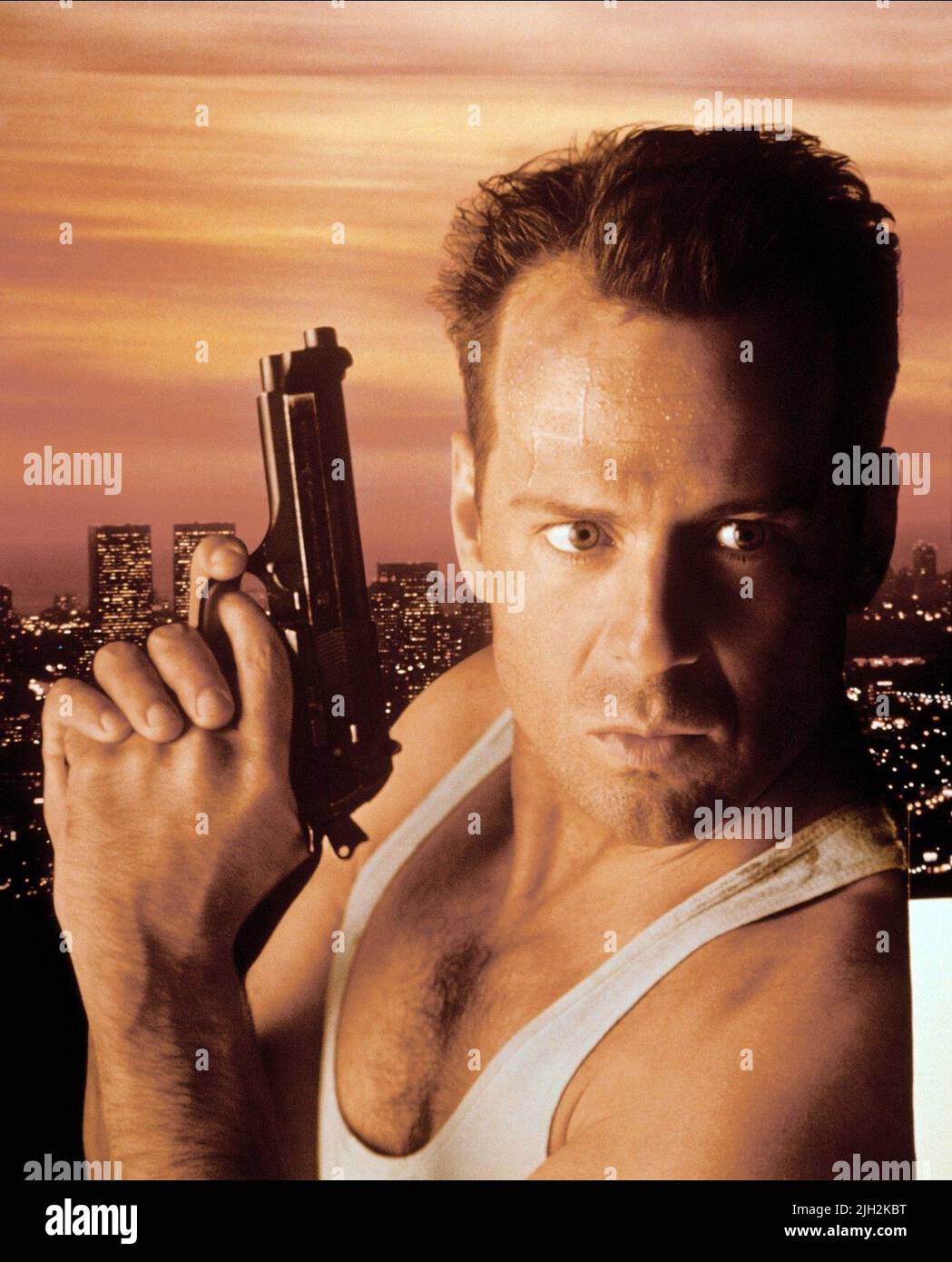 BRUCE WILLIS, DIE HARD, 1988 Stockfoto