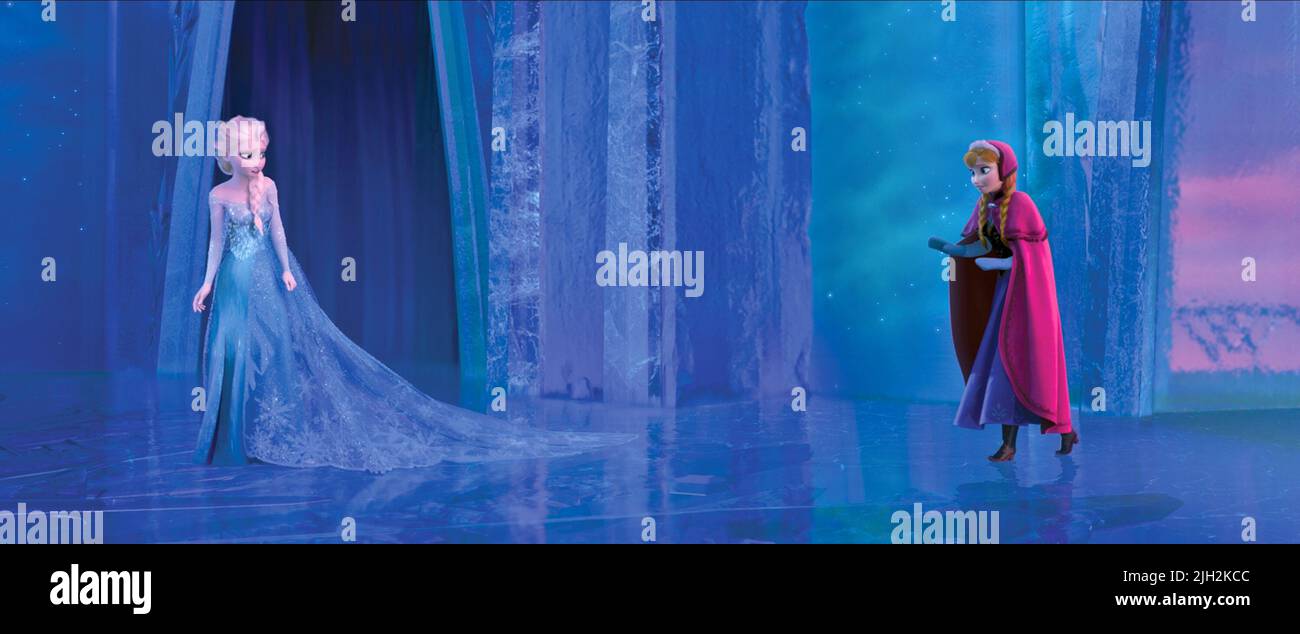 ELSA,ANNA, GEFROREN, 2013 Stockfoto