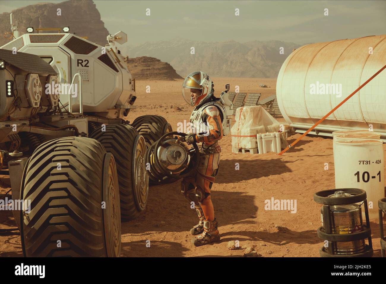MATT DAMON, der Mars, 2015 Stockfoto