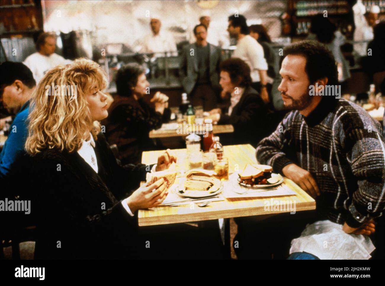 RYAN, CRYSTAL, ALS HARRY SALLY TRAF..., 1989 Stockfoto