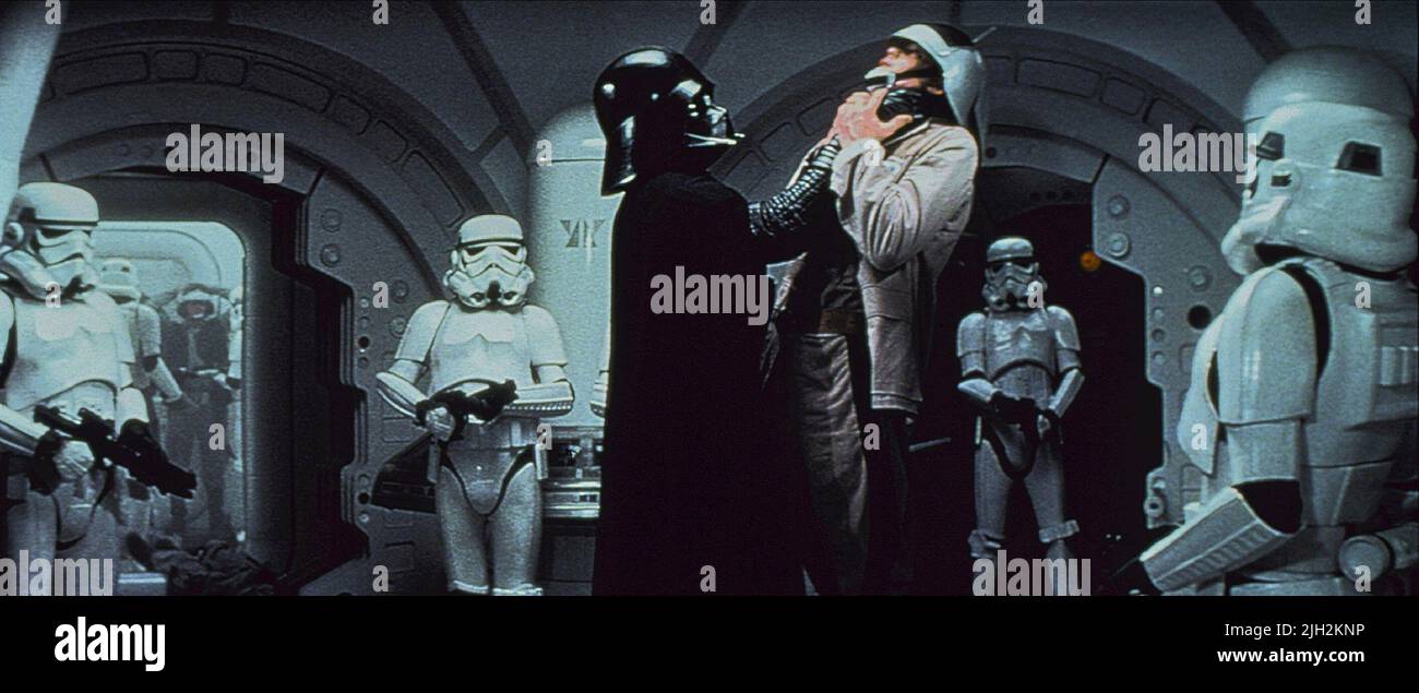 VADER, STURMTRUPPEN, STERNENKRIEGE: EPISODE V - DAS IMPERIUM SCHLÄGT ZURÜCK, 1980 Stockfoto