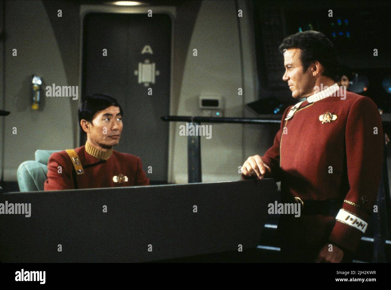 TAKEI,SHATNER, STAR TREK II: THE WRATH OF KHAN, 1982 Stockfoto
