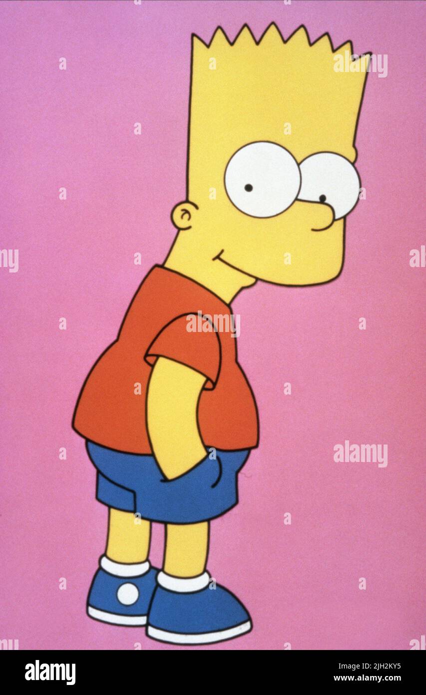 BART SIMPSON, DIE SIMPSONS, 1989 Stockfoto