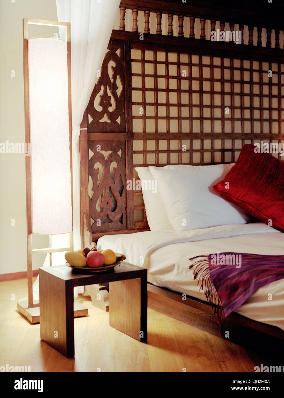 Villa für Gäste in einem Resort und Spa auf der Insel Boracay, Philippinen Stockfoto