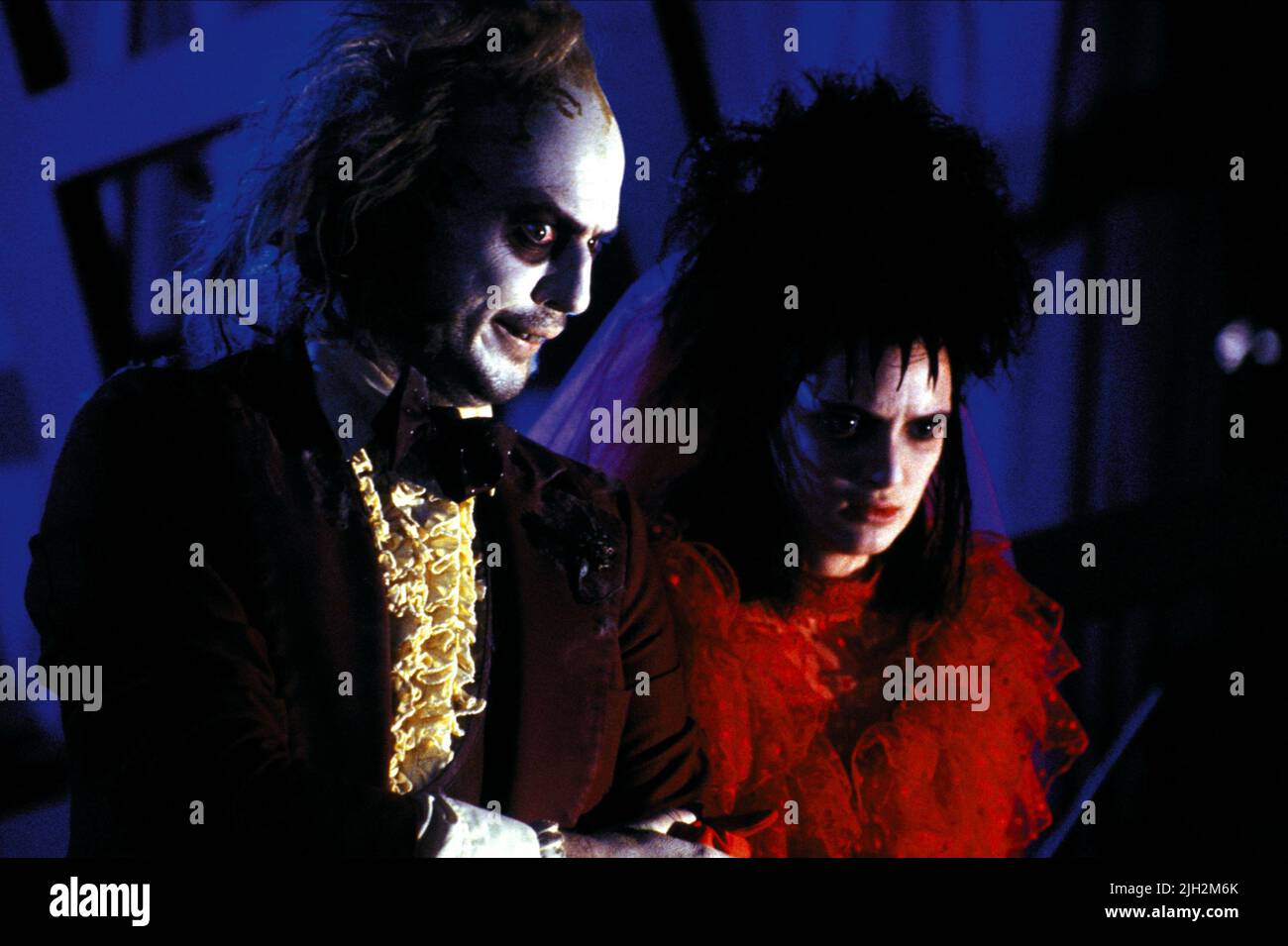 KEATON, RYDER, BEETLEJUICE, 1988 Stockfoto