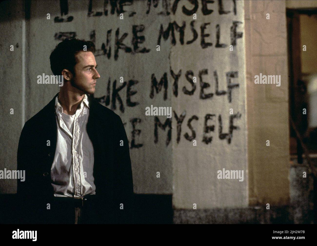 EDWARD NORTON, FIGHT CLUB, 1999 Stockfoto