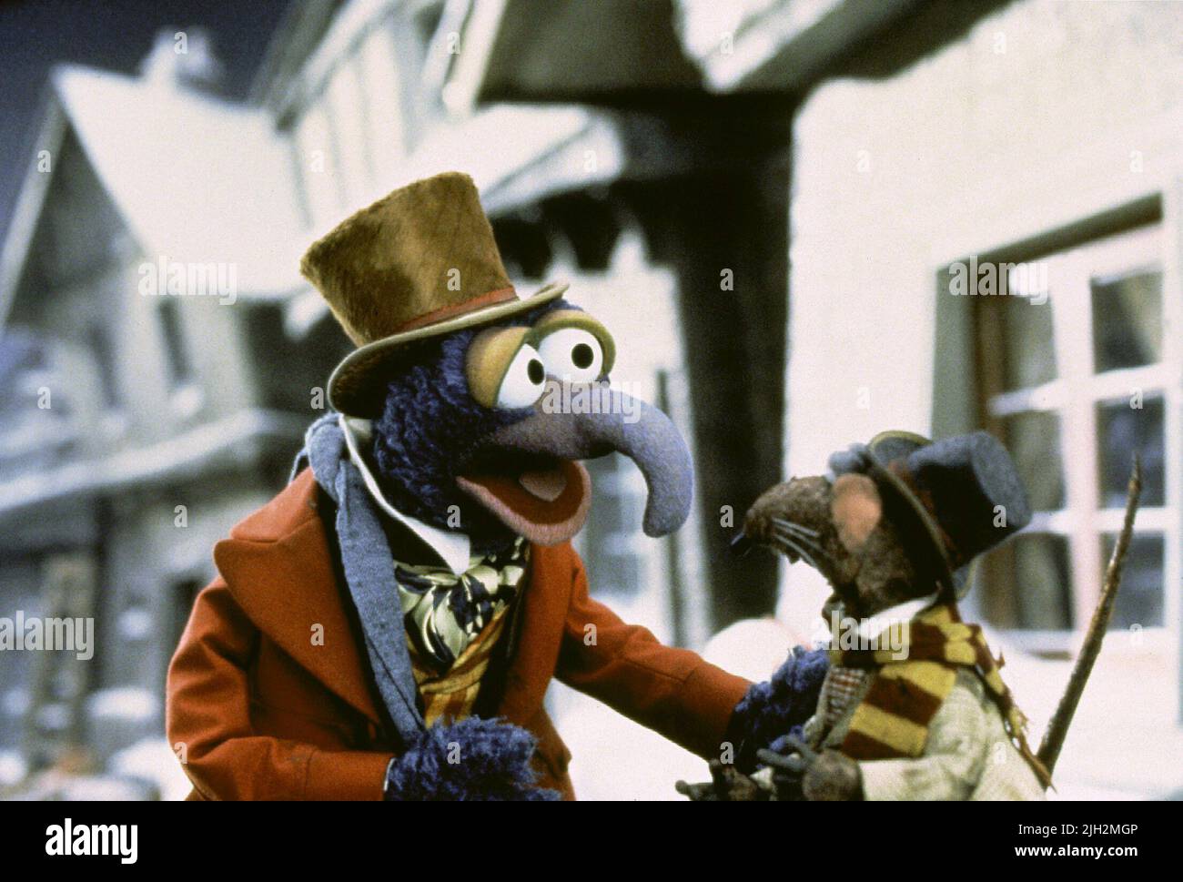 GONZO, RATTE, DAS MUPPET-WEIHNACHTSLIED, 1992 Stockfoto