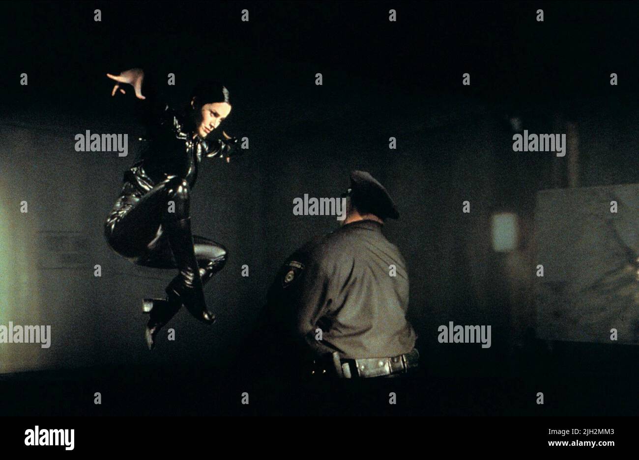 CARRIE-ANNE MOSS, DIE MATRIX, 1999 Stockfoto