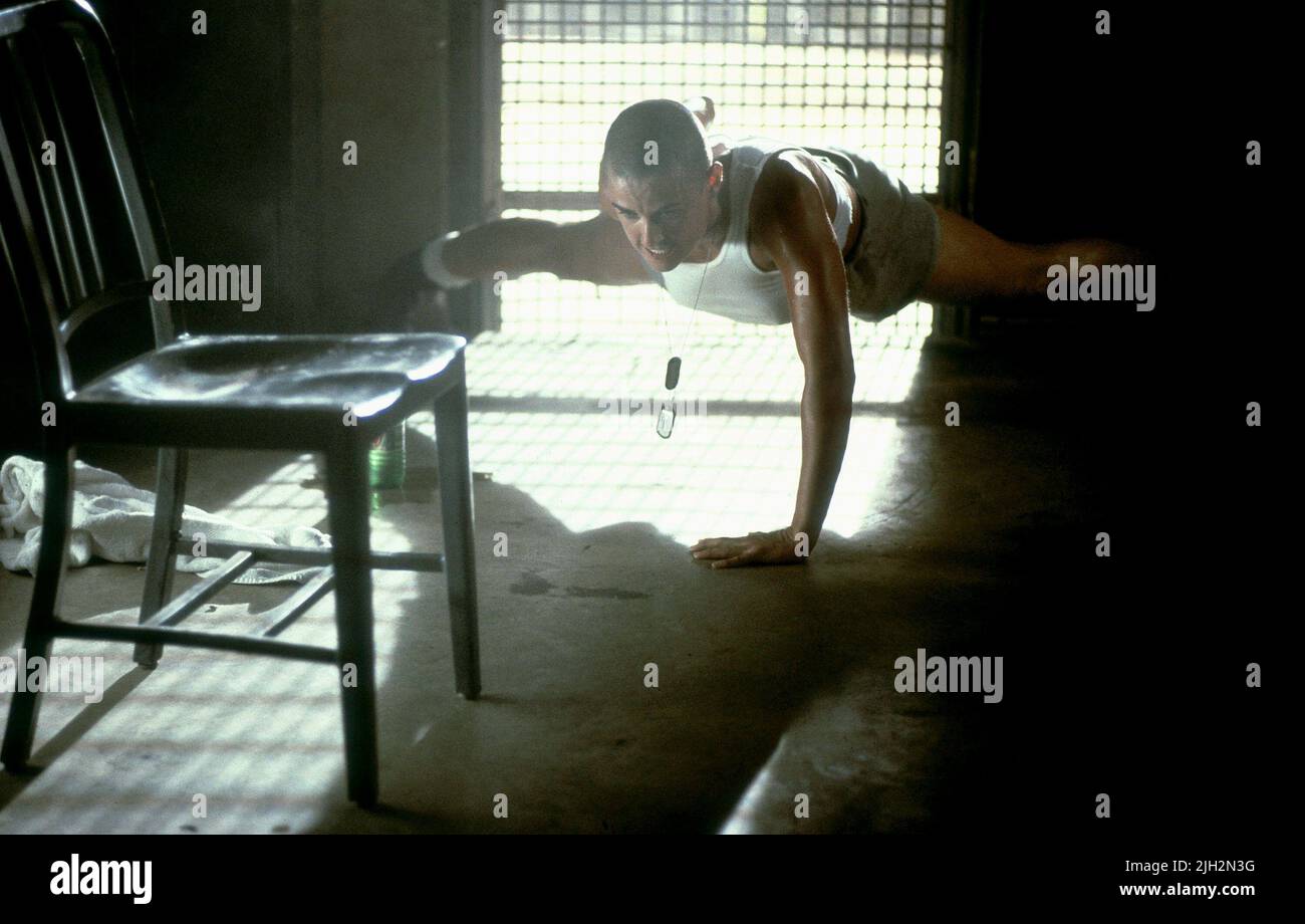 DEMI MOORE, G.I. JANE, 1997 Stockfoto