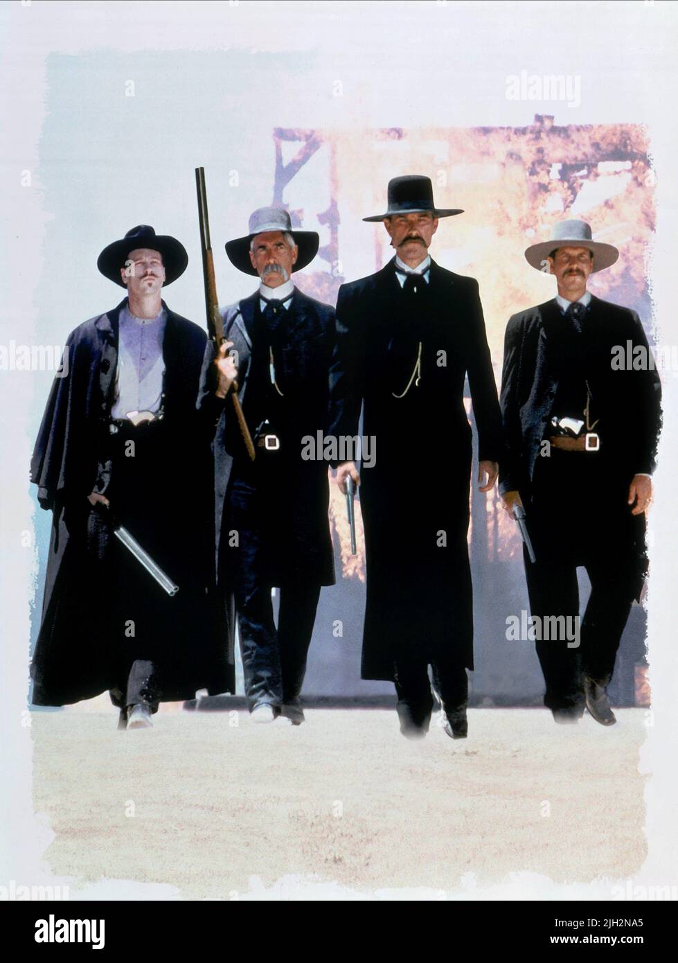KILMER, Elliott, Russell, PAXTON, Tombstone, 1993 Stockfoto