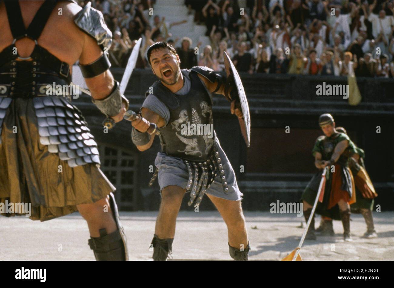 RUSSELL CROWE, Gladiator, 2000 Stockfoto
