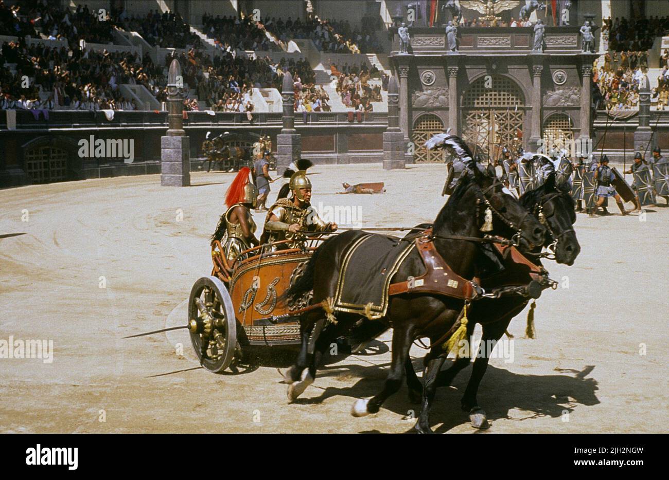 CHARIOT SZENE, Gladiator, 2000 Stockfoto
