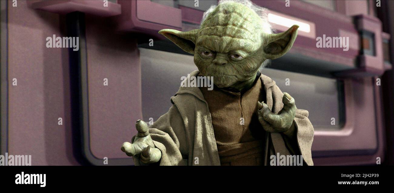 YODA, Star Wars: Episode III - Die Rache der Sith, 2005 Stockfoto