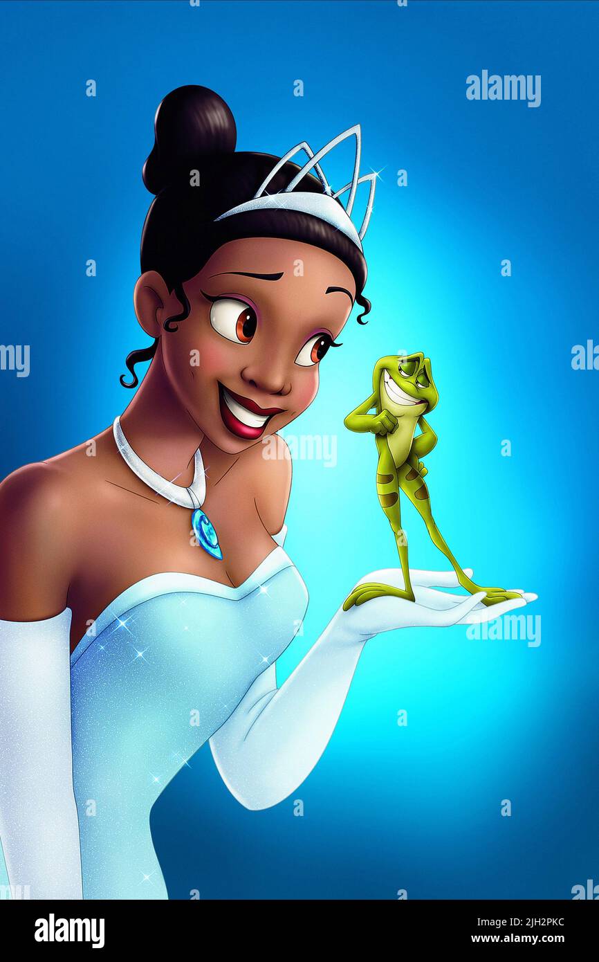 TIANA und NAVEEN, DIE PRINZESSIN UND DER FROSCH, 2009 Stockfoto